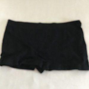 Spirit Halloween black boy shorts/panties/costume bottom, size S/M